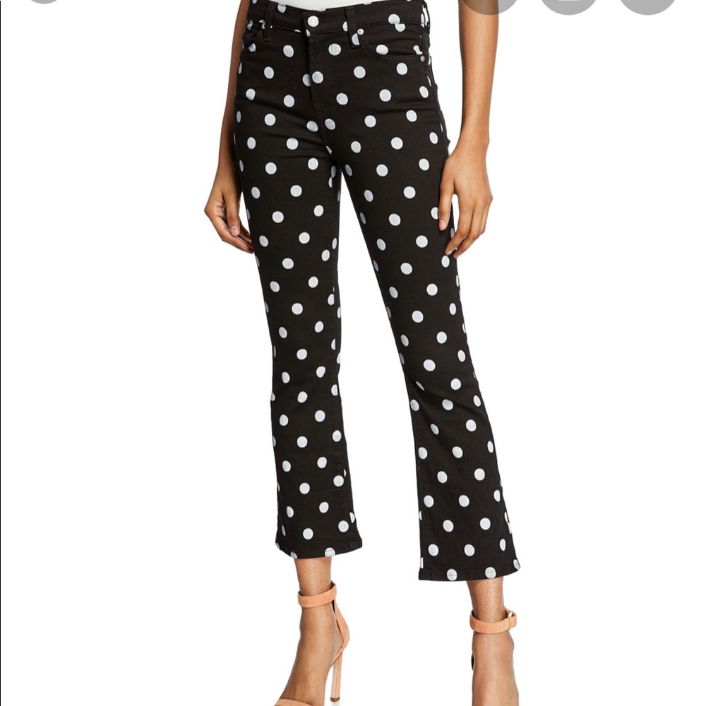7 For All Mankind Polka Dot Pants - NWT